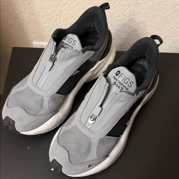 Figs Shoes - FIGS Gray and Black Women's Sneakers